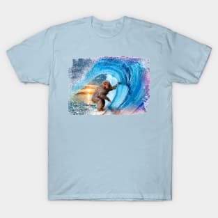 Surfing monkey T-Shirt